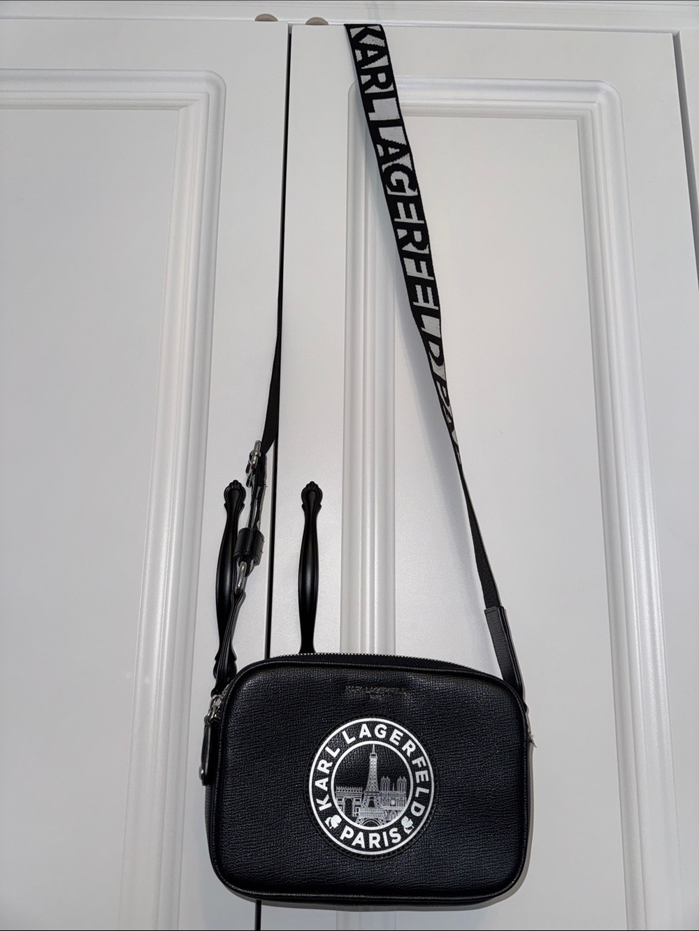 Karl Lagerfeld Paris Maybelle Camera Crossbody Bag - Picture 10 of 10